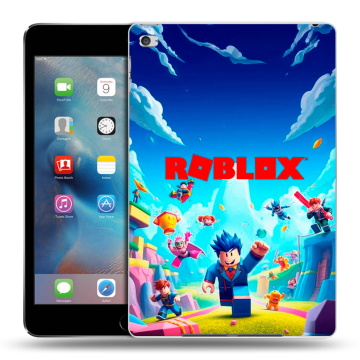 Пластиковый чехол на Ipad Mini 4 с принтом Roblox Роблокс