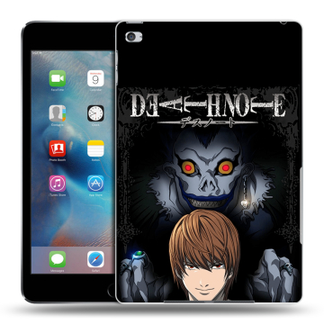 Пластиковый чехол на Ipad Mini 4 с принтом Death note Тетрадь смерти