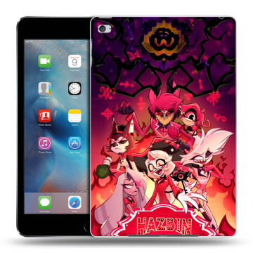 Пластиковый чехол на Ipad Mini 4 с принтом Hazbin Hotel Отель Хазбин Пластиковый чехол на Ipad Mini 4 с принтом Hazbin Hotel Отель Хазбин