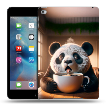 Пластиковый чехол на Ipad Mini 4 с принтом смешная панда Пластиковый чехол на Ipad Mini 4 с принтом смешная панда