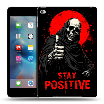 Пластиковый чехол на Ipad Mini 4 с принтом смешной скелет