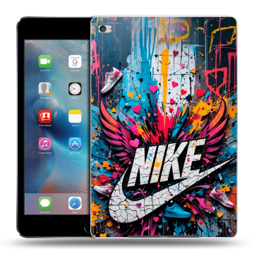 Пластиковый чехол на Ipad Mini 4 с принтом Nike Найк
