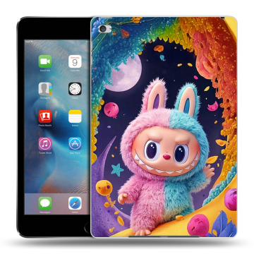 Пластиковый чехол на Ipad Mini 4 с принтом Labubu Лабубу