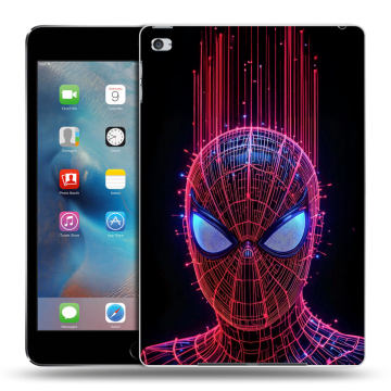 Пластиковый чехол на Ipad Mini 4 с принтом Spiderman Человек паук Пластиковый чехол на Ipad Mini 4 с принтом Spiderman Человек паук