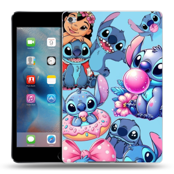 Пластиковый чехол на Ipad Mini 4 с принтом Лило и Стич