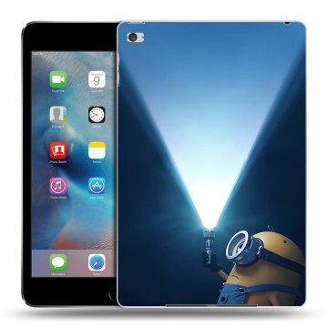Пластиковый чехол на Ipad Mini 4 с принтом Миньоны Пластиковый чехол на Ipad Mini 4 с принтом Миньоны