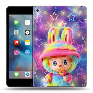 Пластиковый чехол на Ipad Mini 4 с принтом Labubu Лабубу Пластиковый чехол на Ipad Mini 4 с принтом Labubu Лабубу