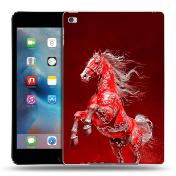 Пластиковый чехол на Ipad Mini 4 с принтом Новый год