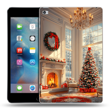 Пластиковый чехол на Ipad Mini 4 с принтом Новый год