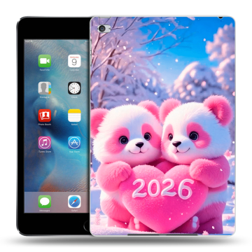 Пластиковый чехол на Ipad Mini 4 с принтом Новый год