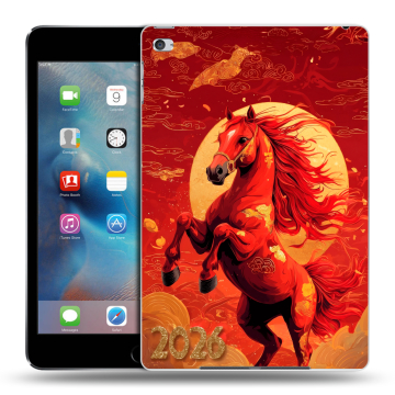 Пластиковый чехол на Ipad Mini 4 с принтом Новый год