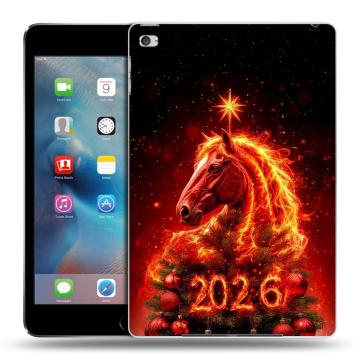 Пластиковый чехол на Ipad Mini 4 с принтом Новый год