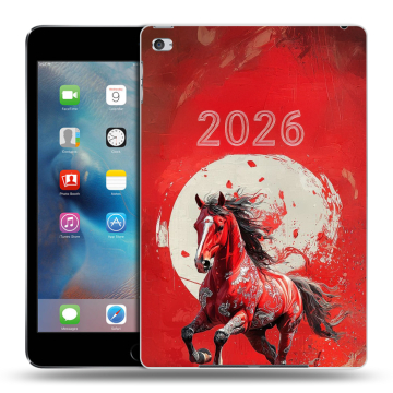 Пластиковый чехол на Ipad Mini 4 с принтом Новый год
