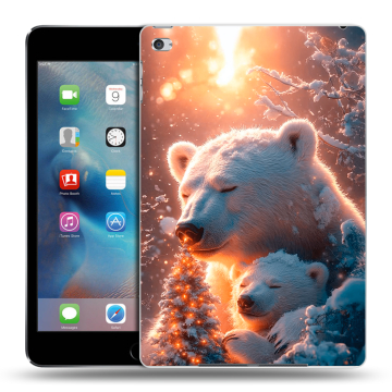 Пластиковый чехол на Ipad Mini 4 с принтом Новый год