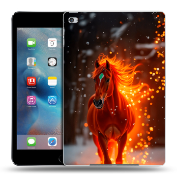Пластиковый чехол на Ipad Mini 4 с принтом Новый год