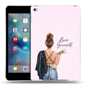 Пластиковый чехол на Ipad Mini 4 с принтом женский Пластиковый чехол на Ipad Mini 4 с принтом женский