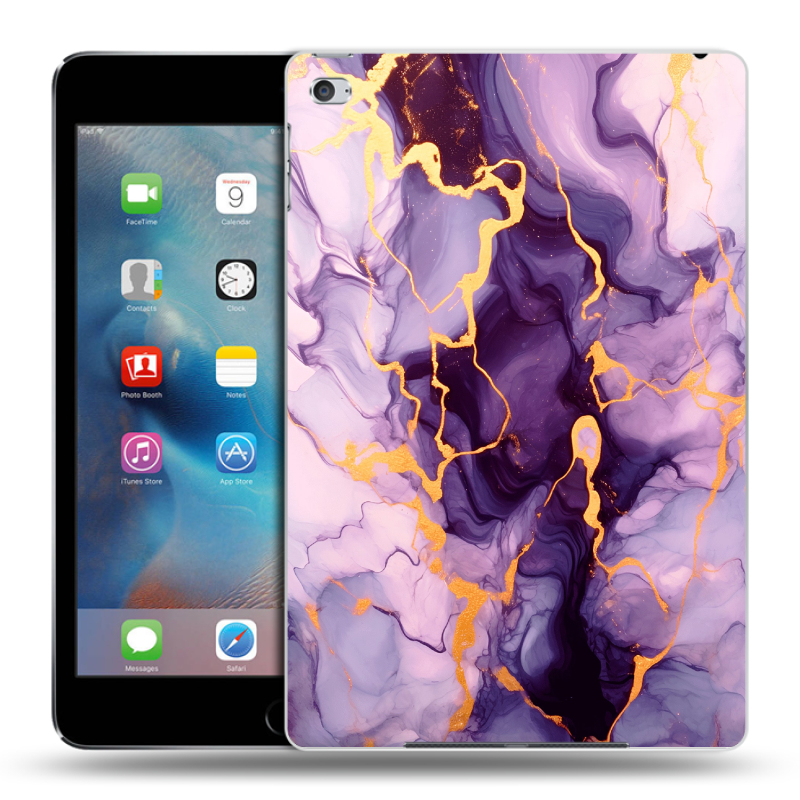 Пластиковый чехол на Ipad Mini 4 с принтом Мрамор Пластиковый чехол на Ipad Mini 4 с принтом Мрамор