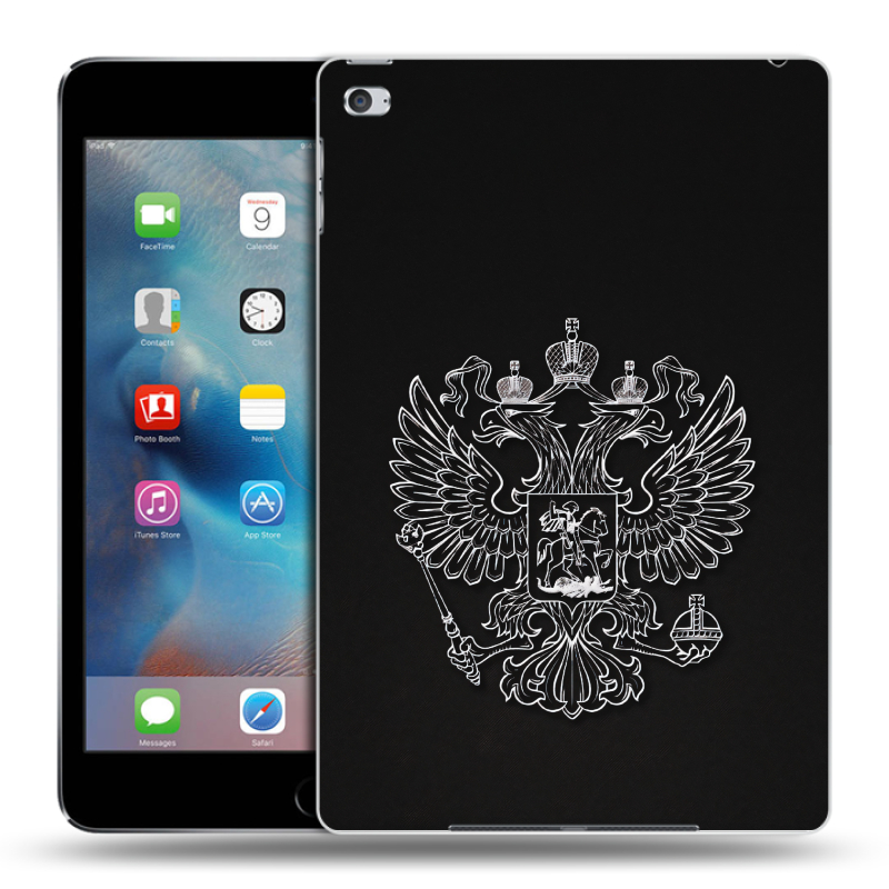Пластиковый чехол на Ipad Mini 4 с принтом Герб России Пластиковый чехол на Ipad Mini 4 с принтом Герб России