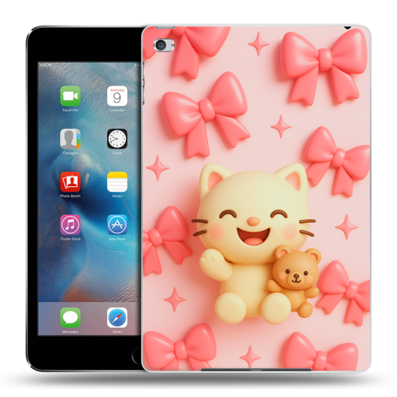 Пластиковый чехол на Ipad Mini 4 с принтом для девочек Пластиковый чехол на Ipad Mini 4 с принтом для девочек
