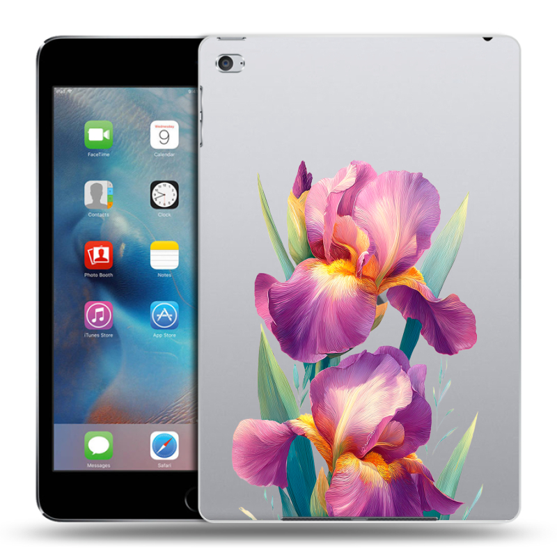 Пластиковый чехол на Ipad Mini 4 с принтом Цветы орхидеи Пластиковый чехол на Ipad Mini 4 с принтом Цветы орхидеи