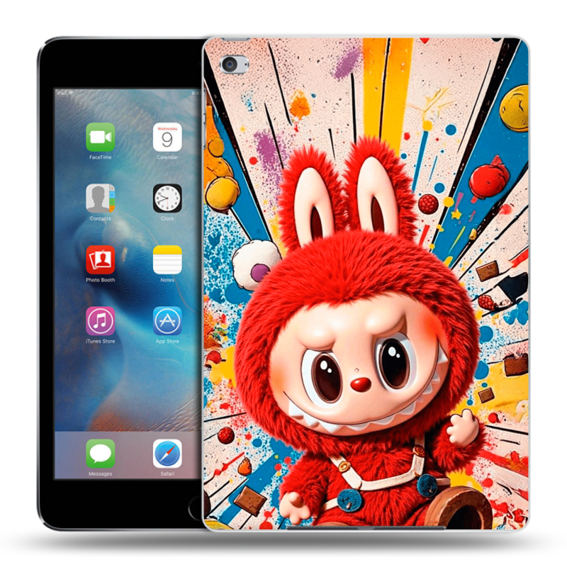 Пластиковый чехол на Ipad Mini 4 с принтом Labubu Лабубу Пластиковый чехол на Ipad Mini 4 с принтом Labubu Лабубу