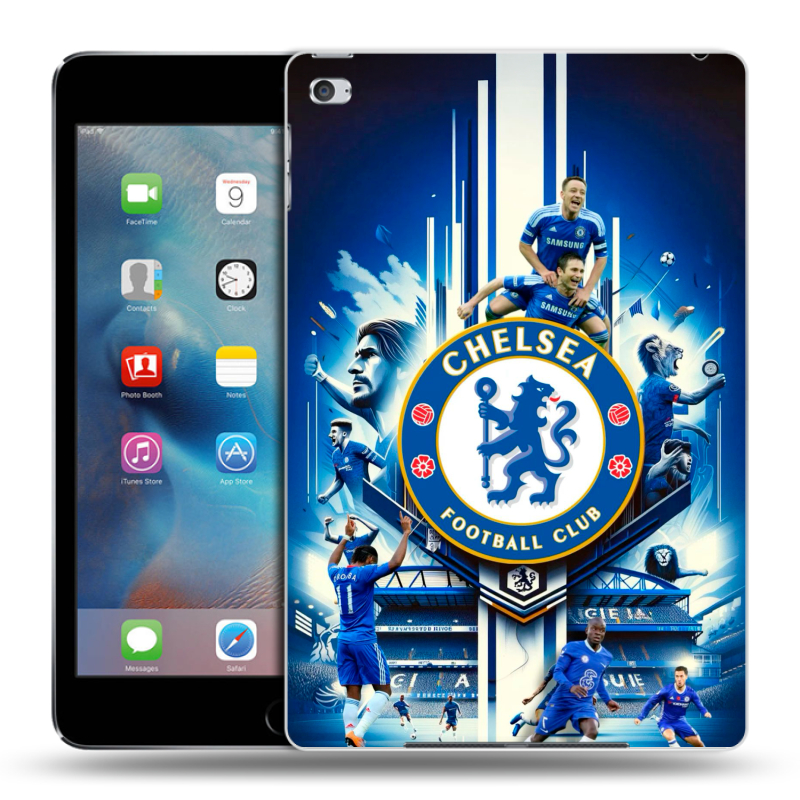 Пластиковый чехол на Ipad Mini 4 с принтом Chelsea Челси Пластиковый чехол на Ipad Mini 4 с принтом Chelsea Челси