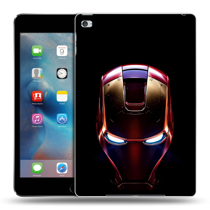 Пластиковый чехол на планшета Ipad Mini 4 с принтом IronMan Железный человек Пластиковый чехол на планшета Ipad Mini 4 с принтом IronMan Железный человек