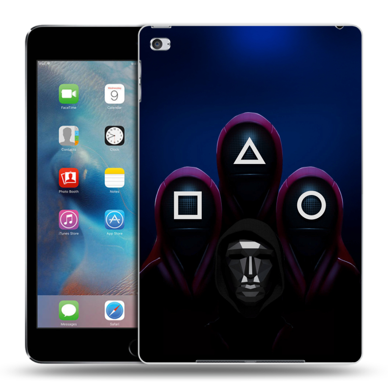 Пластиковый чехол на Ipad Mini 4 с принтом Игра Кальмара Пластиковый чехол на Ipad Mini 4 с принтом Игра Кальмара