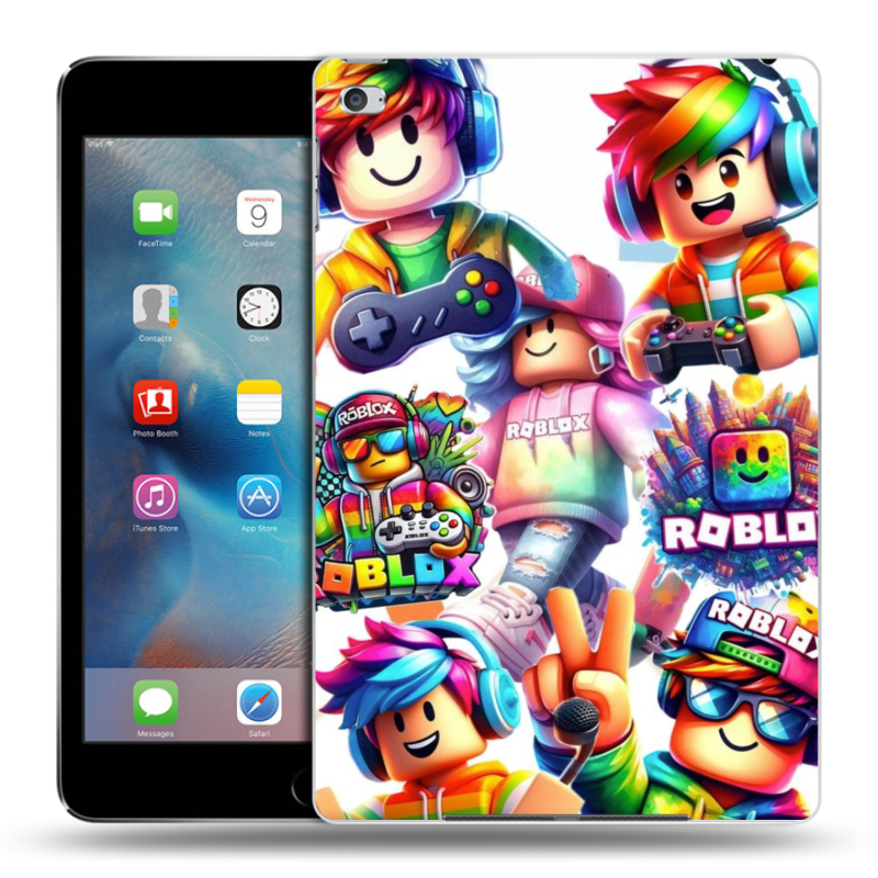 Пластиковый чехол на Ipad Mini 4 с принтом Roblox Роблокс Пластиковый чехол на Ipad Mini 4 с принтом Roblox Роблокс