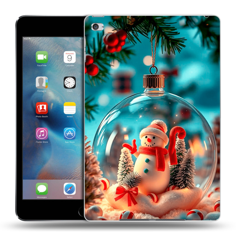 Пластиковый чехол на Ipad Mini 4 с принтом Новый год Пластиковый чехол на Ipad Mini 4 с принтом Новый год
