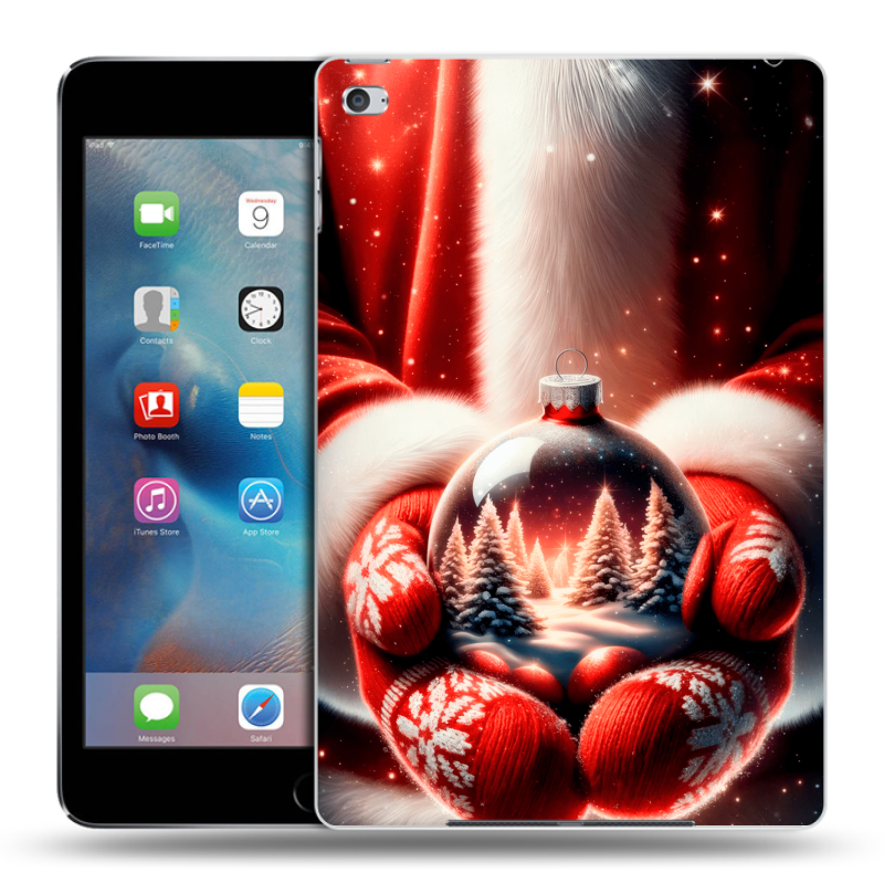 Пластиковый чехол на Ipad Mini 4 с принтом Новый год Пластиковый чехол на Ipad Mini 4 с принтом Новый год