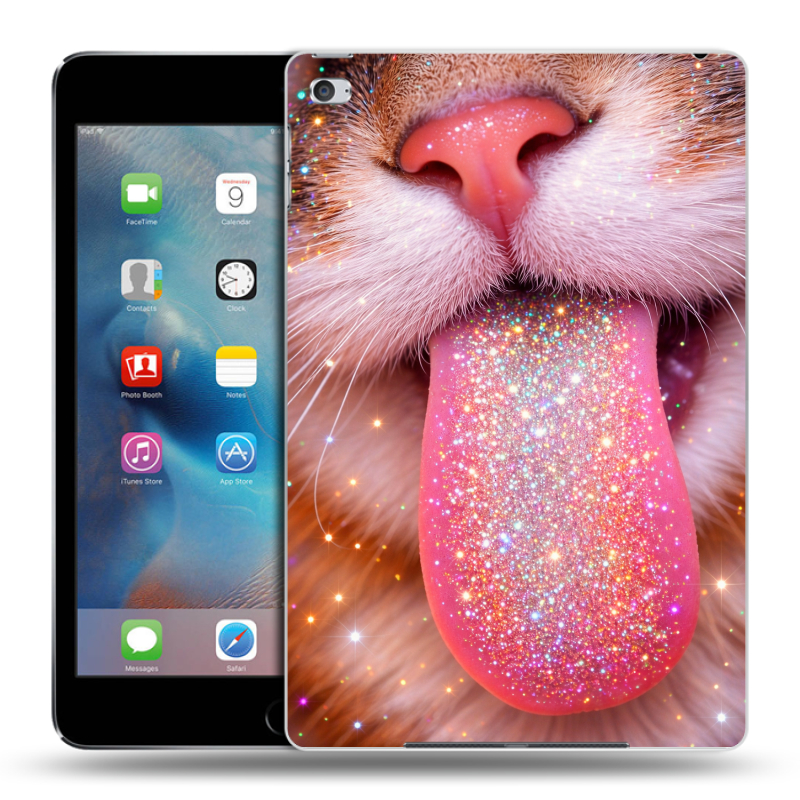 Пластиковый чехол на Ipad Mini 4 с принтом для девочек Пластиковый чехол на Ipad Mini 4 с принтом для девочек