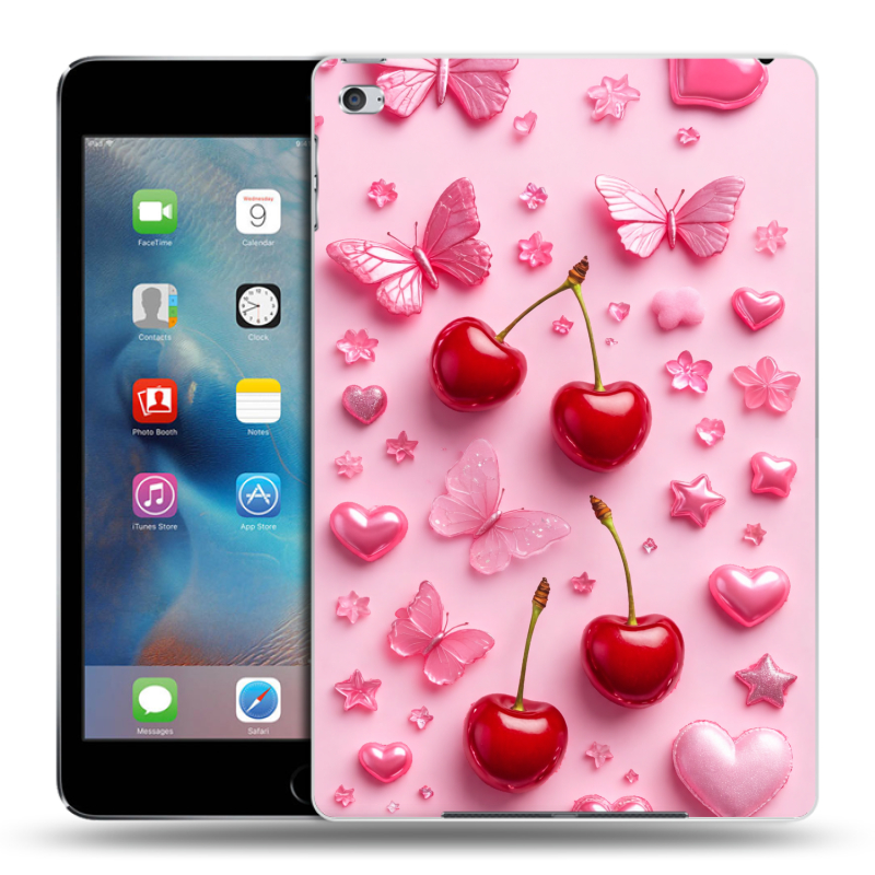 Пластиковый чехол на Ipad Mini 4 с принтом для девочек Пластиковый чехол на Ipad Mini 4 с принтом для девочек