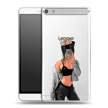 Пластиковый чехол на Lenovo Phab Plus с принтом Женские принты Пластиковый чехол на Lenovo Phab Plus с принтом Женские принты