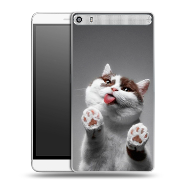 Пластиковый чехол на Lenovo Phab Plus с принтом Коты Пластиковый чехол на Lenovo Phab Plus с принтом Коты