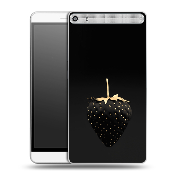 Пластиковый чехол на Lenovo Phab Plus с принтом Черная клубника Пластиковый чехол на Lenovo Phab Plus с принтом Черная клубника