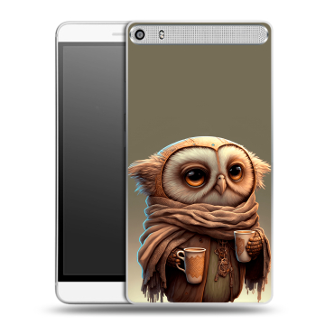 Пластиковый чехол на Lenovo Phab Plus с принтом Сова Пластиковый чехол на Lenovo Phab Plus с принтом Сова