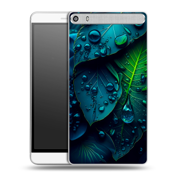 Пластиковый чехол на Lenovo Phab Plus с принтом Листья Пластиковый чехол на Lenovo Phab Plus с принтом Листья