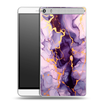 Пластиковый чехол на Lenovo Phab Plus с принтом Мрамор Пластиковый чехол на Lenovo Phab Plus с принтом Мрамор