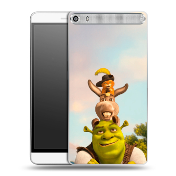 Пластиковый чехол на Lenovo Phab Plus с принтом Шрек Shrek Пластиковый чехол на Lenovo Phab Plus с принтом Шрек Shrek