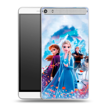 Пластиковый чехол на Lenovo Phab Plus с принтом Холодное сердце Frozen Пластиковый чехол на Lenovo Phab Plus с принтом Холодное сердце Frozen