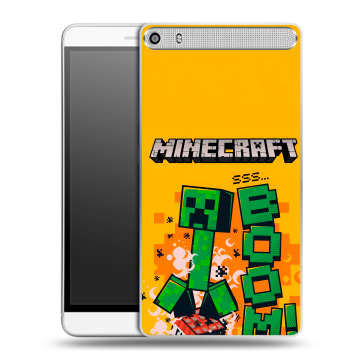 Пластиковый чехол на Lenovo Phab Plus с принтом Майнкрафт Minecraft Пластиковый чехол на Lenovo Phab Plus с принтом Майнкрафт Minecraft