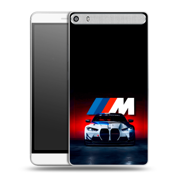Пластиковый чехол на Lenovo Phab Plus с принтом БМВ BMW