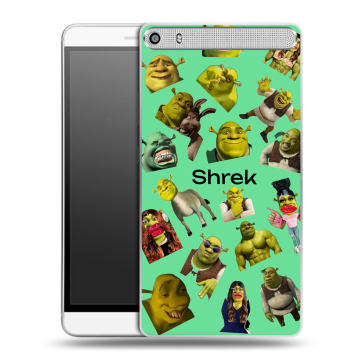 Пластиковый чехол на Lenovo Phab Plus с принтом Шрек Shrek Пластиковый чехол на Lenovo Phab Plus с принтом Шрек Shrek