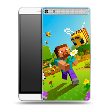 Пластиковый чехол на Lenovo Phab Plus с принтом Майнкрафт Minecraft Пластиковый чехол на Lenovo Phab Plus с принтом Майнкрафт Minecraft