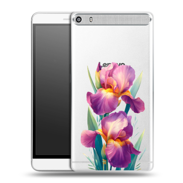 Пластиковый чехол на Lenovo Phab Plus с принтом Цветы орхидеи Пластиковый чехол на Lenovo Phab Plus с принтом Цветы орхидеи
