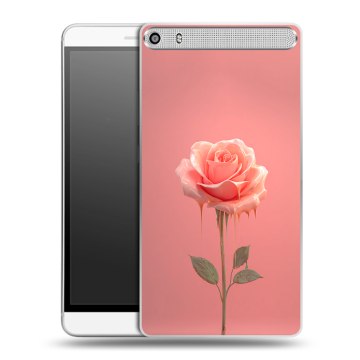 Пластиковый чехол на Lenovo Phab Plus с принтом Розовая роза Пластиковый чехол на Lenovo Phab Plus с принтом Розовая роза