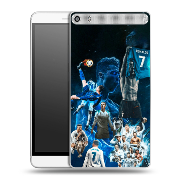 Пластиковый чехол на Lenovo Phab Plus с принтом Реал Роналдо