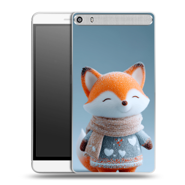 Пластиковый чехол на Lenovo Phab Plus с принтом Лиса Пластиковый чехол на Lenovo Phab Plus с принтом Лиса