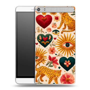 Пластиковый чехол на Lenovo Phab Plus с принтом Модный принт Пластиковый чехол на Lenovo Phab Plus с принтом Модный принт